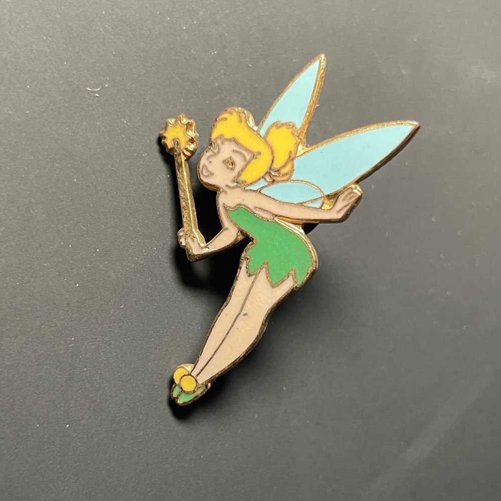 Peter Pan Tinkerbell Vintage Disney Enamel Trading Pin